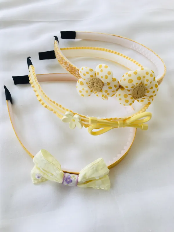 Dreamy Pink & Mint Floral Headband Set (Set of 3)